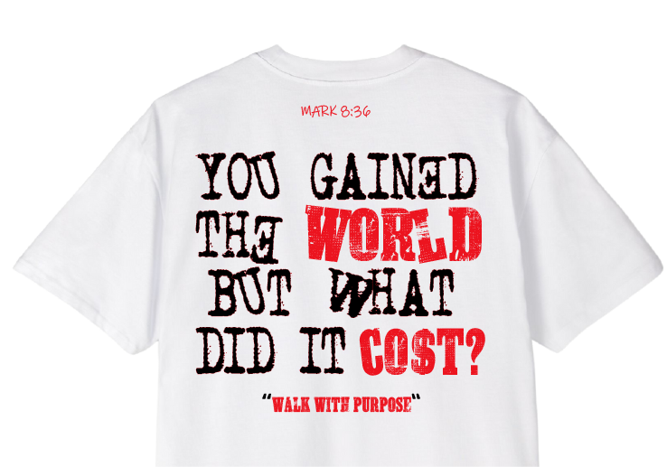 Camiseta PUNTOD blanca, vista trasera